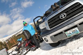 trip snowkite USA