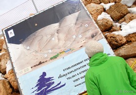 snowkite au Liban