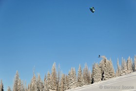trip snowkite USA