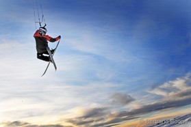 trip snowkite USA