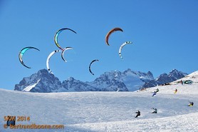 Snowkite Masters 2014 - Serre Chevalier - 05 France
