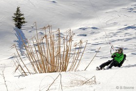Johann Civel - snowkite au Liban